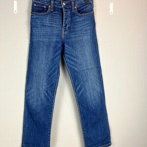 Women's Levis 501 Wedgie Straight Jeans Size 26